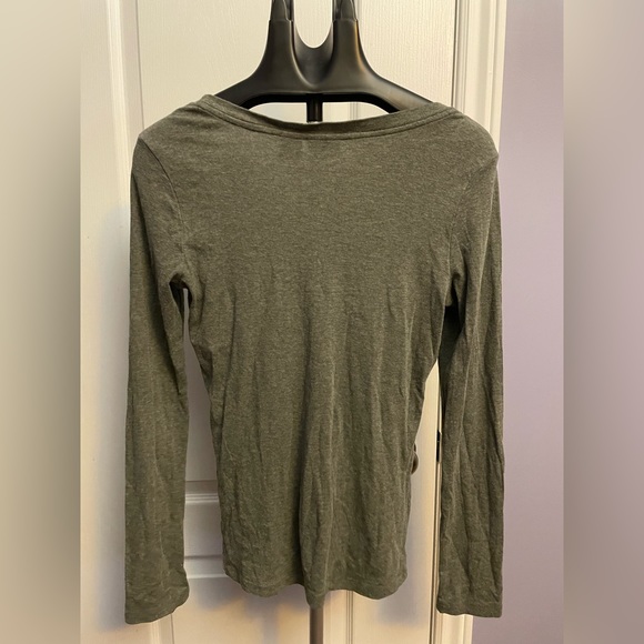 Willi Smith Long Sleeve Green Fitted Shirt - Picture 2 of 3